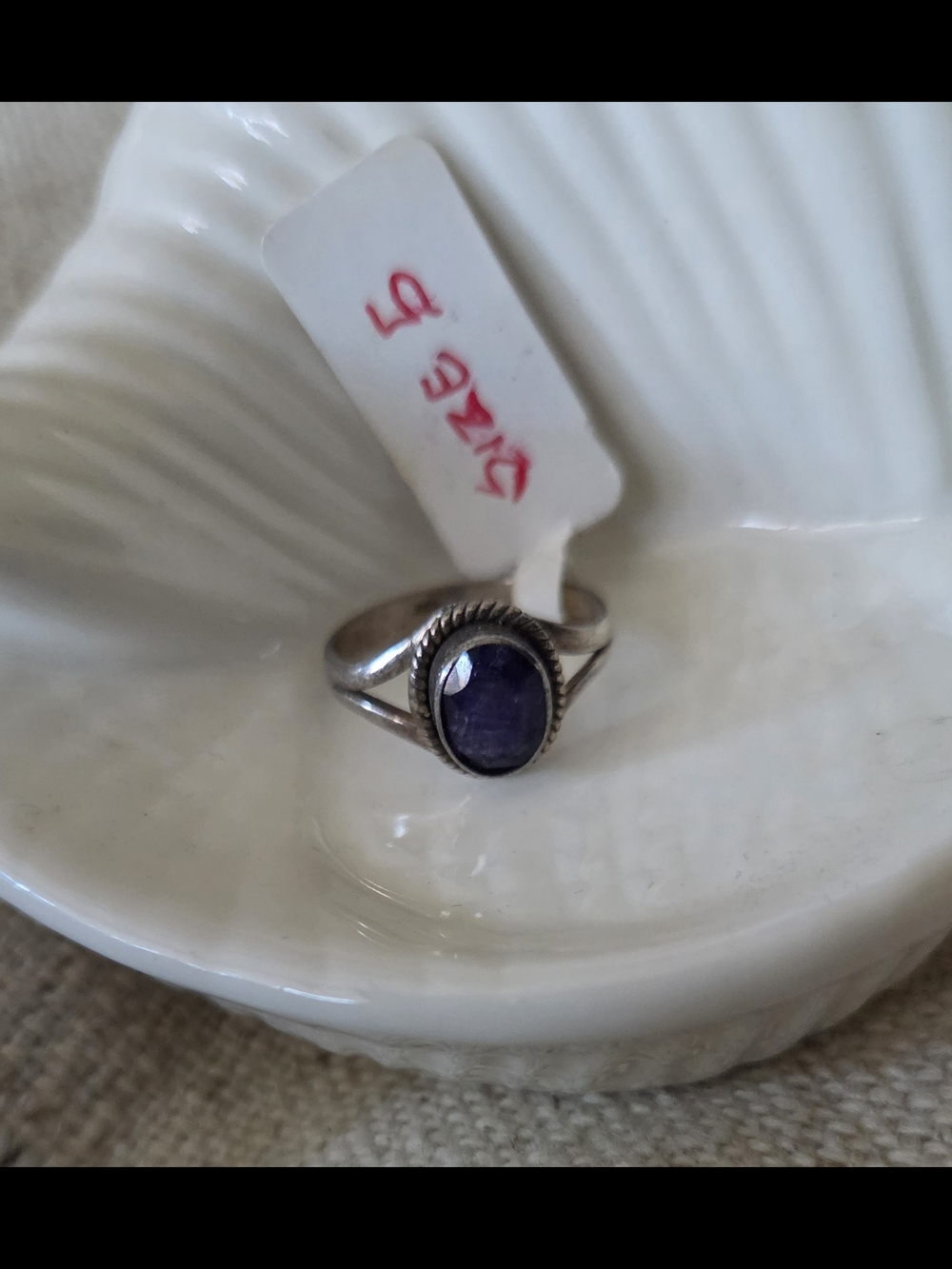 NEW 925 Sterling Silver Sodalite Ring – Size 8